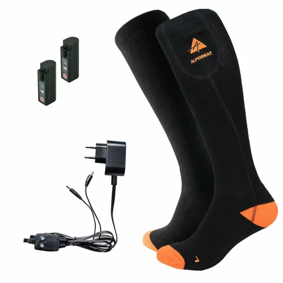 Sosete incalzite ALPENHEAT Heated FIRE-SOCKS, include acumulatori