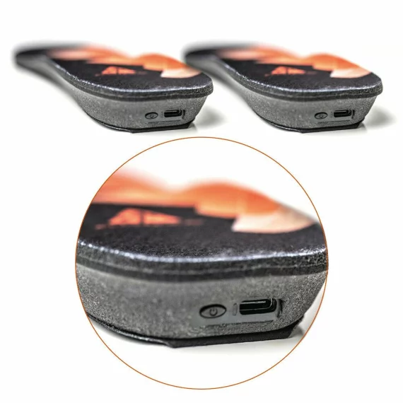 Talpici / Branturi incalzite ALPENHEAT Wireless Hotsole AH11, control prin aplicatie, Wireless, Autonomie 9.5h, USB-C