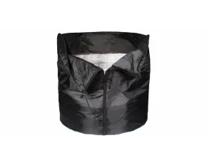 Husa de protectie pentru ghiveci, rezistenta la inghet, WPC 6570 frost-proof plant, negru