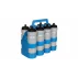 Suport pliabil pentru 8 sticle sport, Merco Bottle Carrier 8, albastru