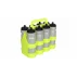Suport pliabil pentru 8 sticle sport, Merco Bottle Carrier 8, galben