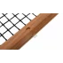 Plasa nivelatoare teren tenis zgura Wooden Drag Net - Special Double, 190cm latime x 150cm adancime