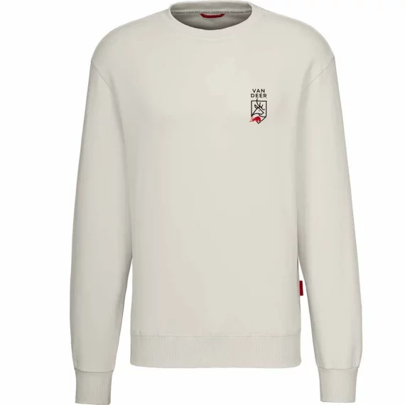 Bluza VAN DEER-Red Bull Sports Essential Sweater, unisex, Off White