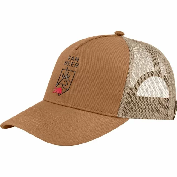 Sapca VAN DEER - Red Bull Sports ESSENTIAL CAP, culoare ocher