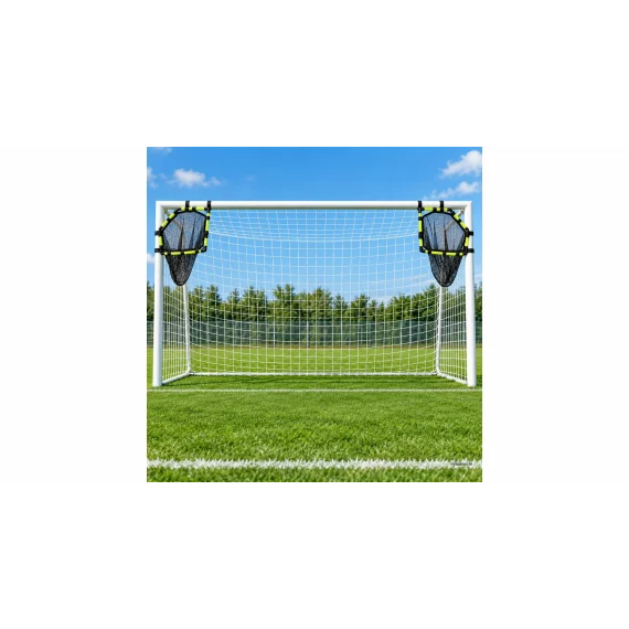Set 2 tinte de precizie pentru poarta de fotbal, Merco 2 Penalty Corner