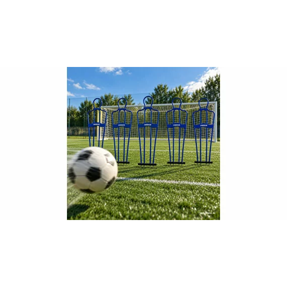 Set 5 manechine de antrenament pentru fotbal, Merco WT Dummy Set training