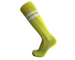 Jambiere fotbal pentru adulti si copii, unisex, Penalty BR 70, Lime Green