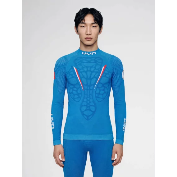 Bluza termica underwear UYN Natyon Biomorph Turtleneck Franta