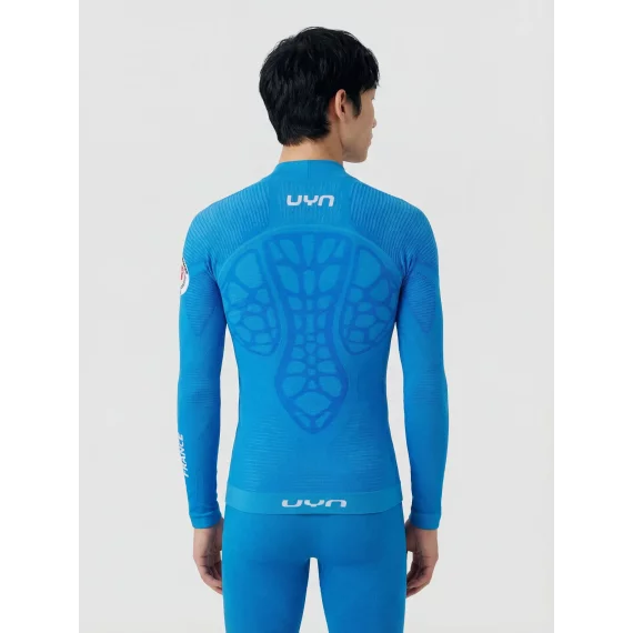 Bluza termica underwear UYN Natyon Biomorph Turtleneck Franta