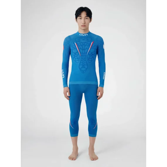 Bluza termica underwear UYN Natyon Biomorph Turtleneck Franta