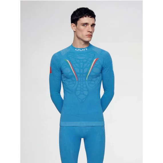 Bluza termica underwear UYN Natyon Biomorph Turtleneck Italia
