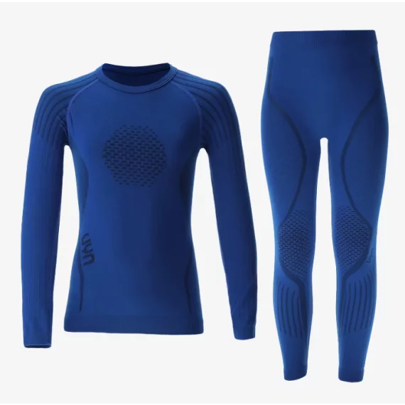 Set underwear termic copii UYN Visyon 2.0 Junior Albastru Royal