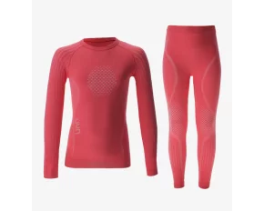 Set underwear termic copii UYN Visyon 2.0 Junior Roz Sweet Pink