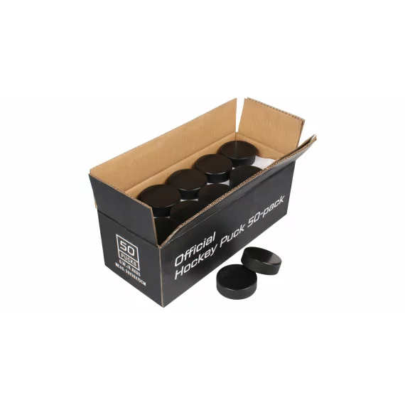 Set 50 de pucuri de hochei Merco Panther